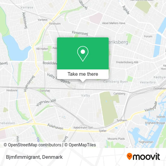 Bjmfimmigrant map