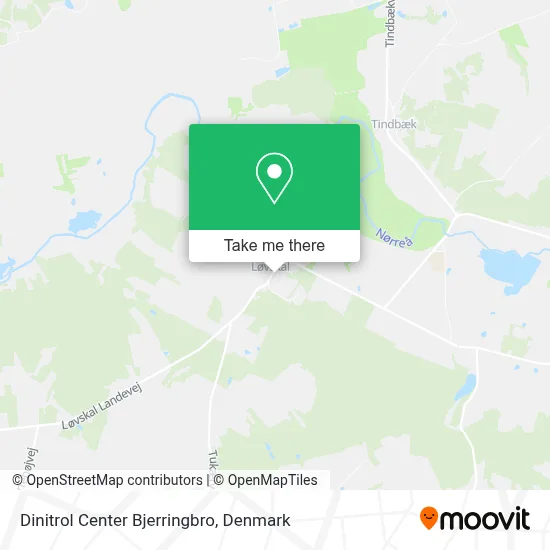 Dinitrol Center Bjerringbro map
