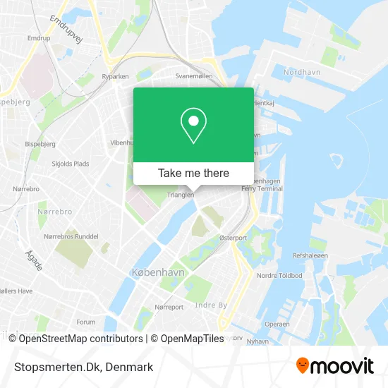 Stopsmerten.Dk map