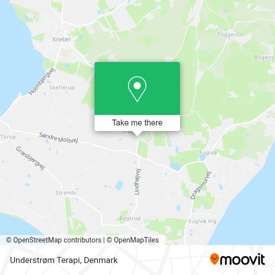 Understrøm Terapi map