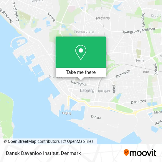Dansk Davanloo Institut map