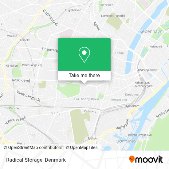 Radical Storage map
