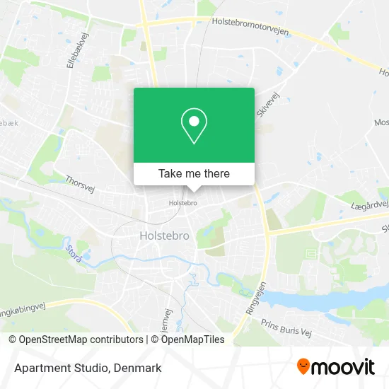 Apartment Studio map