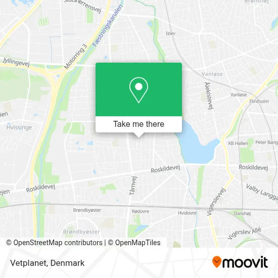 Vetplanet map