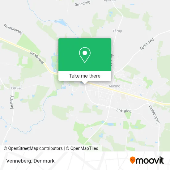 Venneberg map
