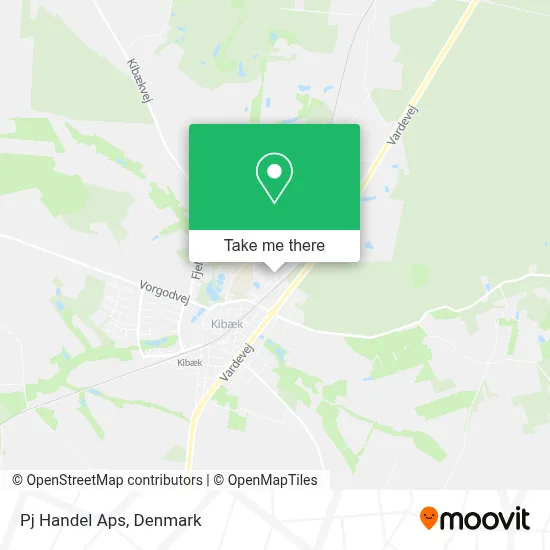 Pj Handel Aps map