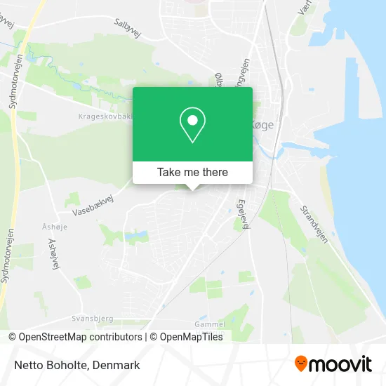 Netto Boholte map