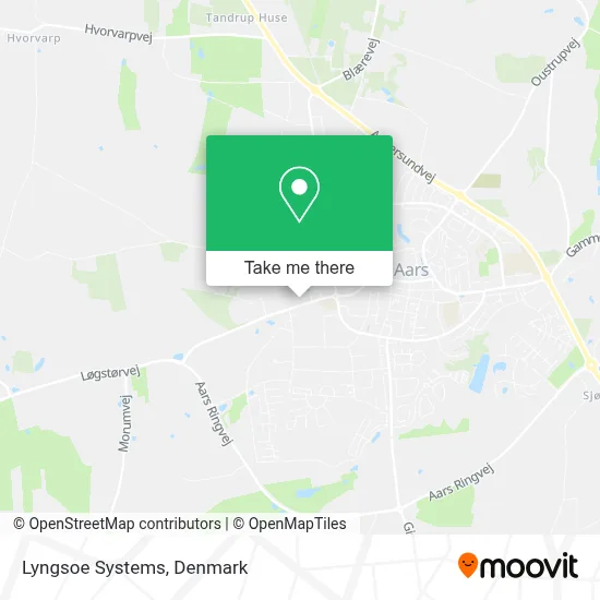 Lyngsoe Systems map