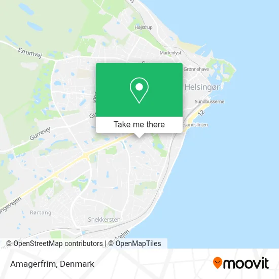 Amagerfrim map