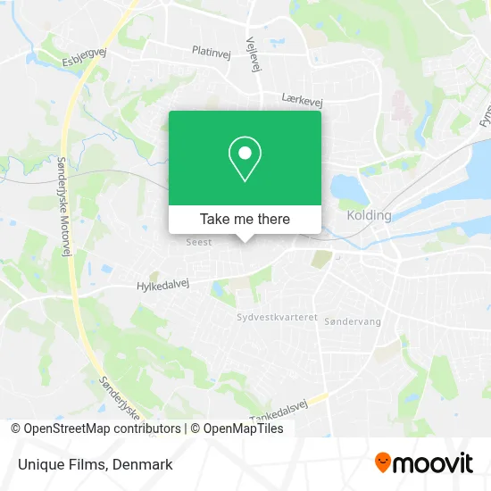 Unique Films map