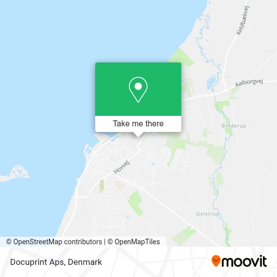 Docuprint Aps map