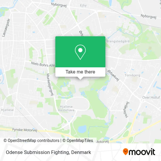 Odense Submission Fighting map