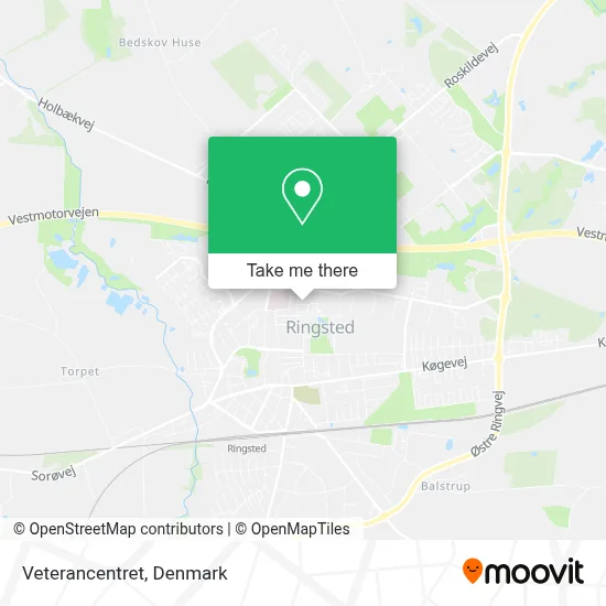 Veterancentret map