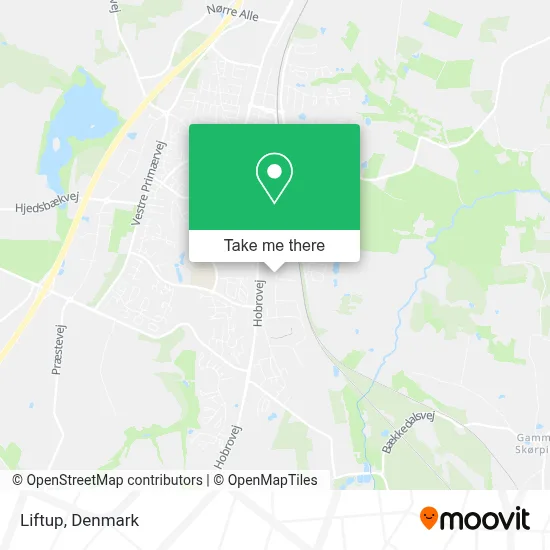 Liftup map