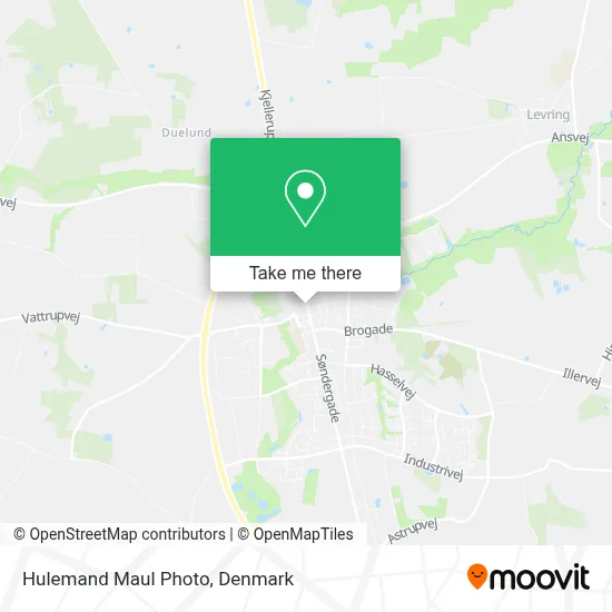 Hulemand Maul Photo map