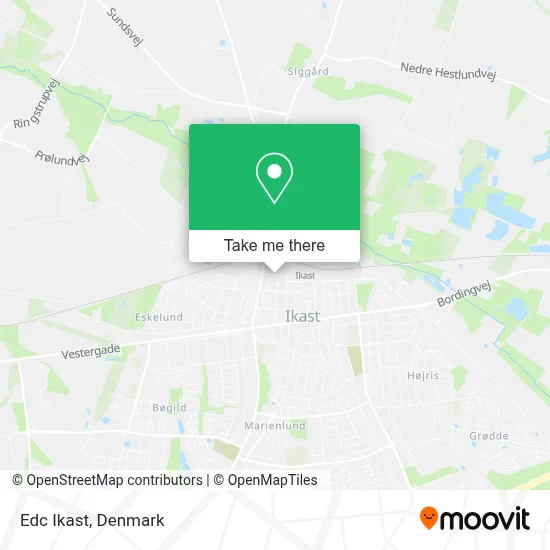 Edc Ikast map