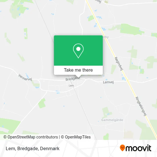 Lem, Bredgade map