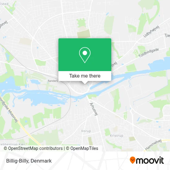 Billig-Billy map