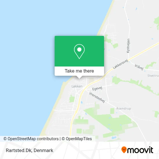 Rartsted.Dk map