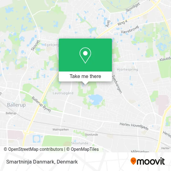 Smartninja Danmark map