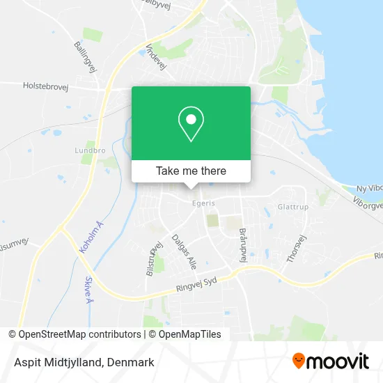 Aspit Midtjylland map