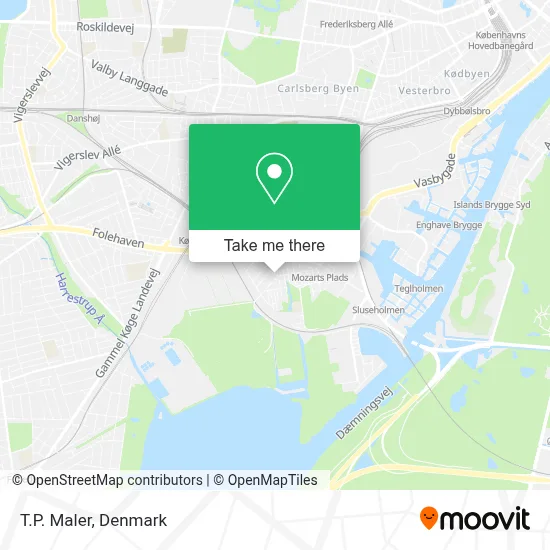 T.P. Maler map