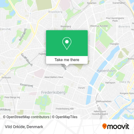Vild Orkide map