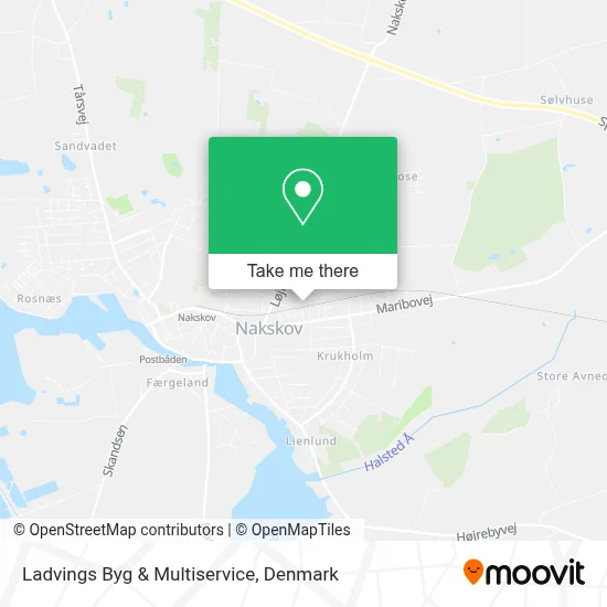 Ladvings Byg & Multiservice map