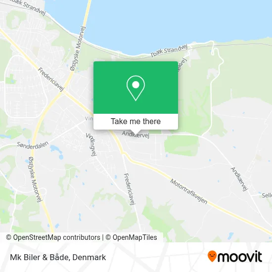 Mk Biler & Både map