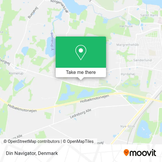 Din Navigator map