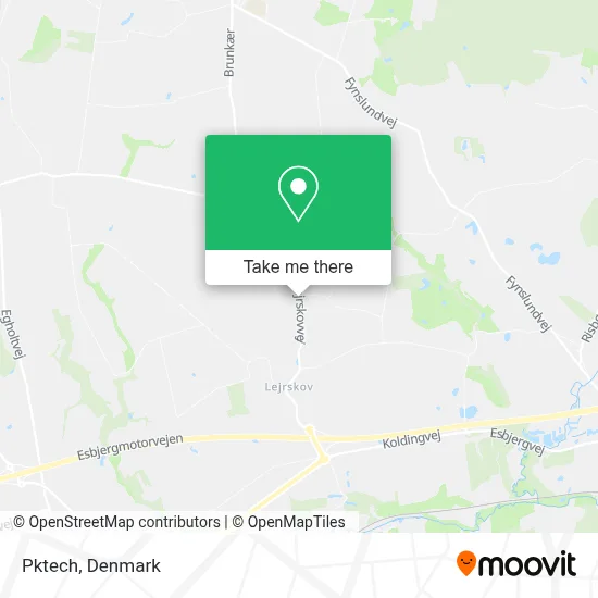 Pktech map