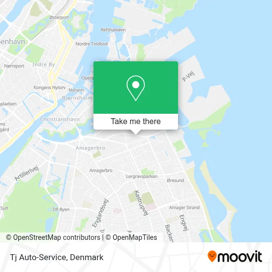 Tj  Auto-Service map