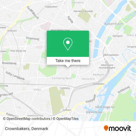 Crownbakers map