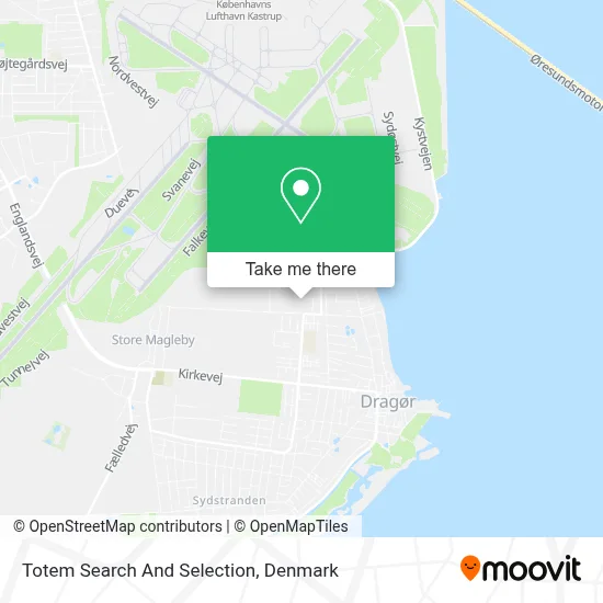 Totem Search And Selection map
