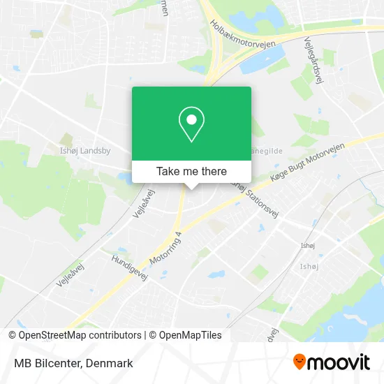 MB Bilcenter map