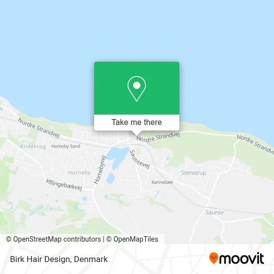 Birk Hair Design map