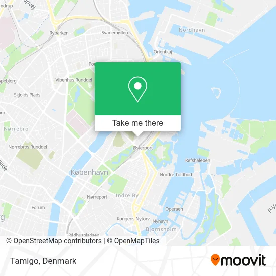 Tamigo map