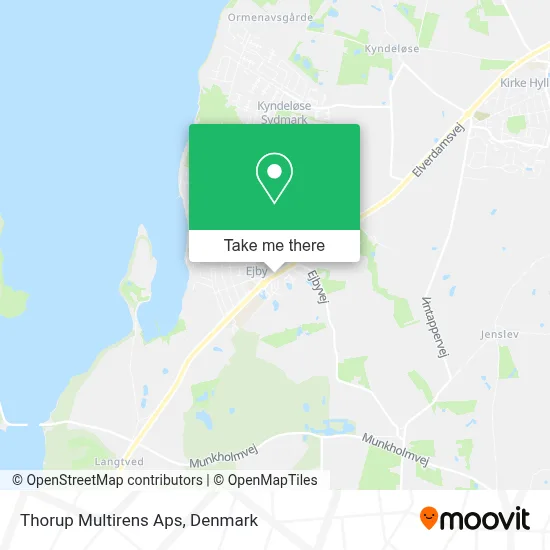 Thorup Multirens Aps map