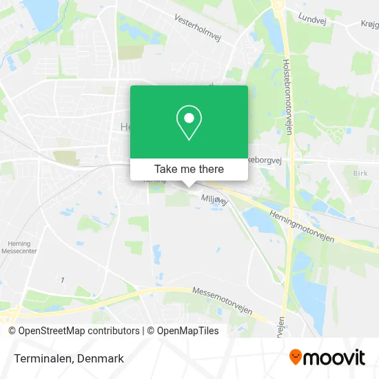 Terminalen map