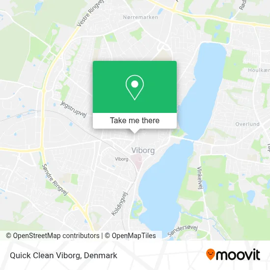 Quick Clean Viborg map