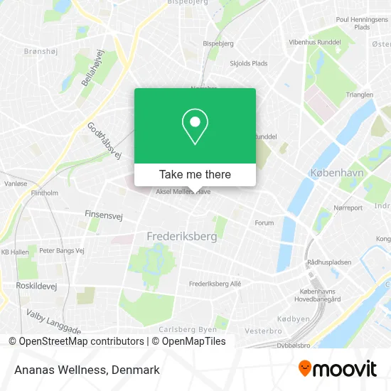 Ananas Wellness map