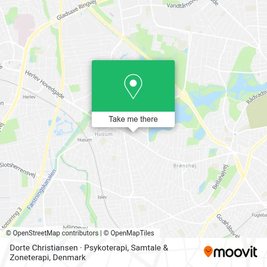 Dorte Christiansen · Psykoterapi, Samtale & Zoneterapi map