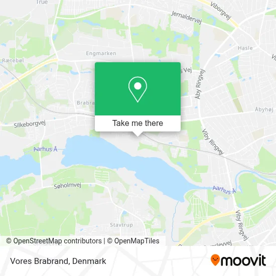 Vores Brabrand map
