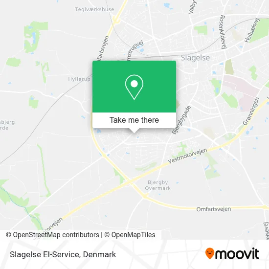 Slagelse El-Service map