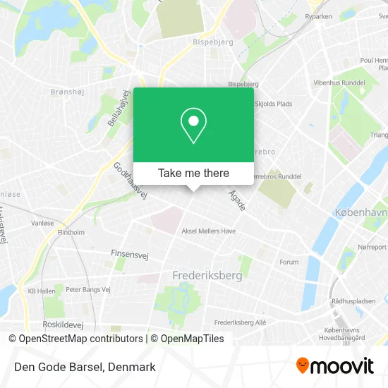 Den Gode Barsel map