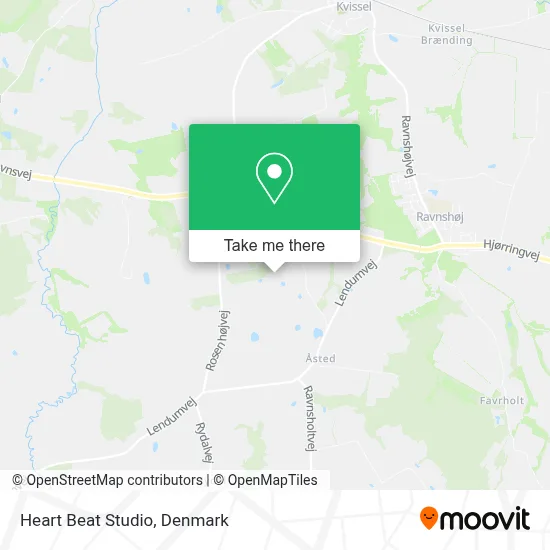 Heart Beat Studio map