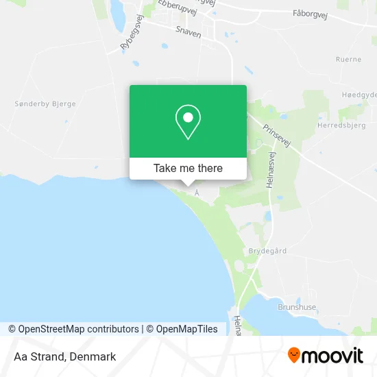 Aa Strand map