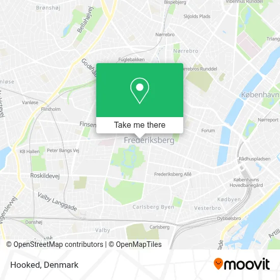 Hooked map