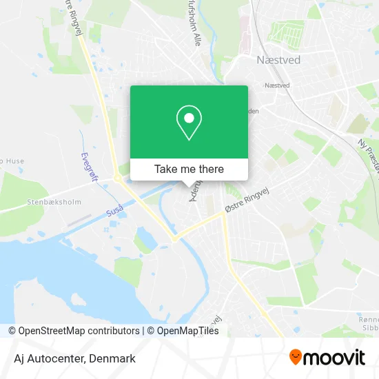 Aj Autocenter map