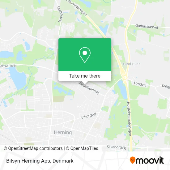 Bilsyn Herning Aps map